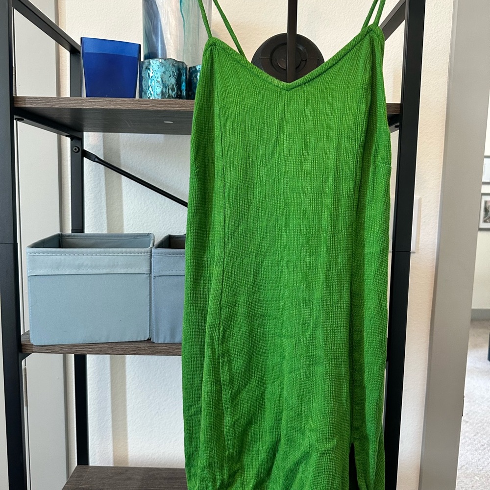 Green Mini Dress